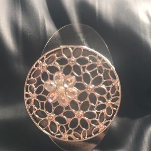 Bath and Body Works flower bling car fragrance visor clip